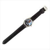 Genuine Leather - Barack Obama Portrait Watch