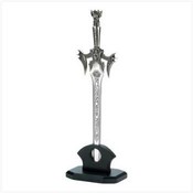 Ceremonial Broadsword With Display Stand