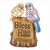 Blessing Birds Solar Statue