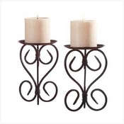 Spanish Mission Style Candle Holders