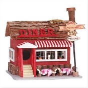 Wood Diner Birdhouse