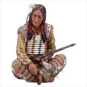 Native American Chief Statue