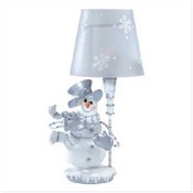 Snowman Tealight Lamp