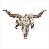 Desert Skull Wall Clock