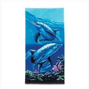 Beach Towels - Dolphins