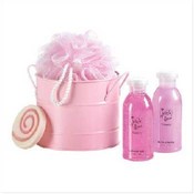 Jessie B. - Pink Bath Bucket Set
