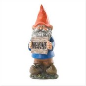 Welcome Standing Garden Gnome
