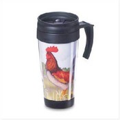 Rooster Commuter Mug