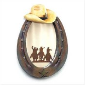 Horseshoe Wall Mirror
