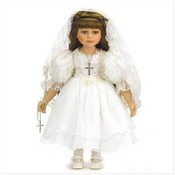 18"  Communion Doll - Porcelain