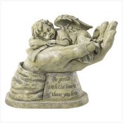 Polyresin Cherub In Hand