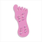 1Dozen Assorted Crystal Toe Rings