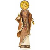 17' Electroplated Jesus Figurine