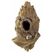 Bark Birdhouse-Polyresin