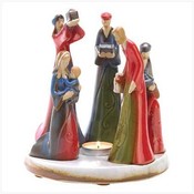 Nativity Candleholder-Porcelain