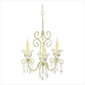 Shabby Scroll Chandlelier