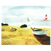 Seaside Scene Canvas Print