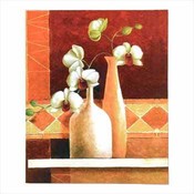 Orchid Vase Canvas Print