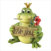 Love You - Frog Prince Figurine