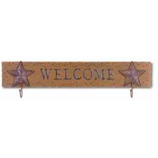 Country Welcome Wall Plaque