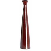 Burgundy Temple Vase
