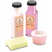 Choco Coconut Cupcake Bath Set