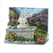 Alpine Courtyard Mini-Fountain