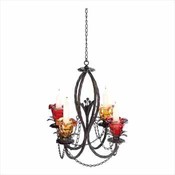 Parisian Candle Chandelier