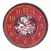 Oversized French Floral Clock