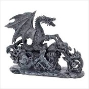 Biker Dragon Figurine