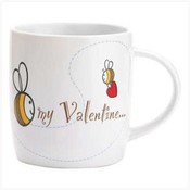 Bee My Valentine Mug