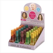25 Pack - Women's Mini Fragrances w/Display