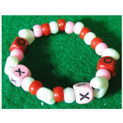 Beaded X' &amp; O's Bracelets Craft Kits
