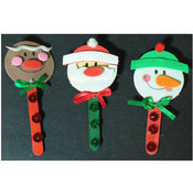 Foam Holiday Lollipop Pin Craft Kit