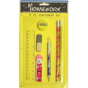 Math Set - 7 piece assorted.