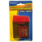 Pencil &amp; Crayon Sharpener combo 2 pack