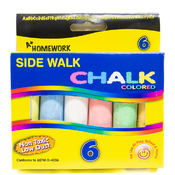 Assorted Colored Jumbo Chalk