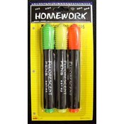 Fluorescent Markers - 3 pack
