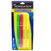 Fluorescent Highlighter Pen Markers -4 pack