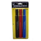 Permanent Markers - 3 Pack - Large 6"