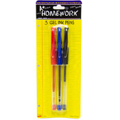 Gel Pens - 3 pack - assorted colors.