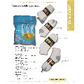 Ladies 7 Pack White Athletic Crew Socks