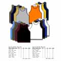 Men's Contrast Color Stitch Tank Top