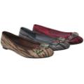 Womens Exotic Animal Print Flat