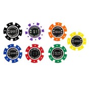 Casino Las Vegas 12 gram Coin Inlay Poker Chips