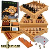 Deluxe 7-in-1 Game Set - Chess - Backgammon etc