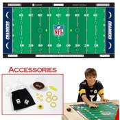 NFLR Licensed Finger FootballT Game Mat - Chargers