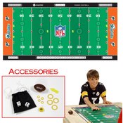 NFLR Licensed Finger FootballT Game Mat - Dolphins