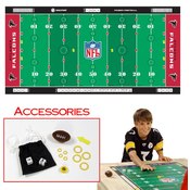 NFLR Licensed Finger FootballT Game Mat - Falcons
