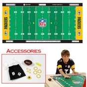 NFLR Licensed Finger FootballT Game Mat - Packers